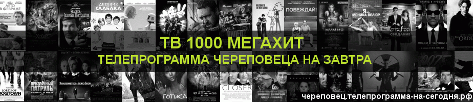 Телепрограмма на завтра канала виджу Мегахит, Череповец